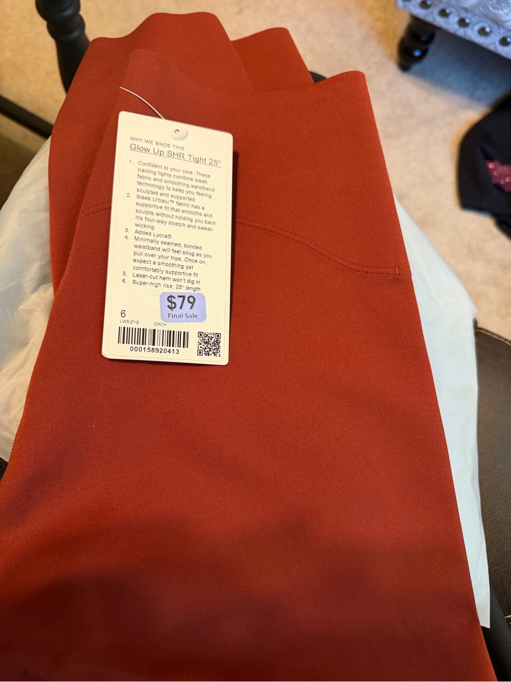 Lululemon Glow Up High-Waist Seamless Leggings - Picture 4 of 8
